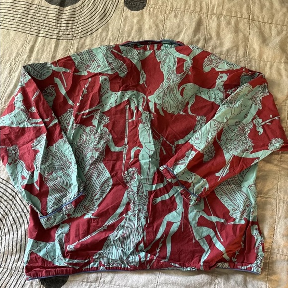 RHODE Berto Neoclassical Pajama Set Top And Pants Size Small - Picture 6 of 11